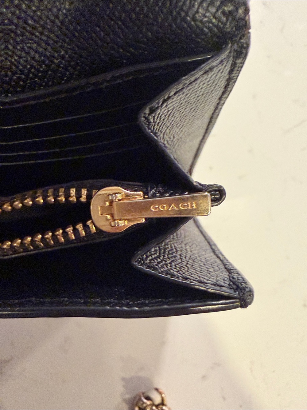 Vintage coach wallet on chain Turn-Lock - Picture 8 of 11
